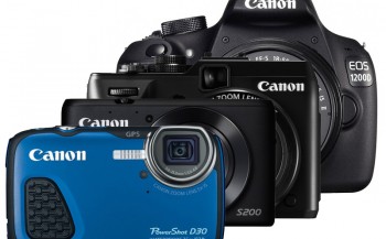 Nieuw: Canon EOS 1200D, Powershot G1 X MII, D30 en S200