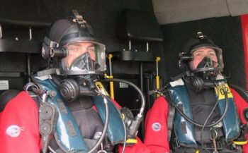 Podcast over duiken bij de brandweer