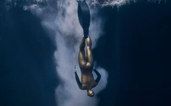 Freediving in de Blue Hole