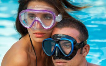 Kom duikbrillen passen bij TUSA op Duikvaker