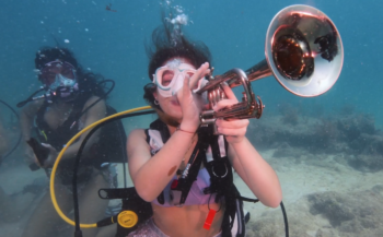 Onderwaterconcert bij Florida Keys