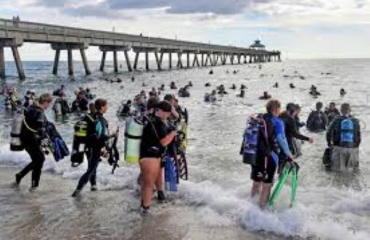 Guinness-record: 633 duikers maken zeebodem schoon