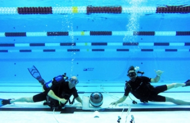 Robots brengen Olympische zwemmers in beeld