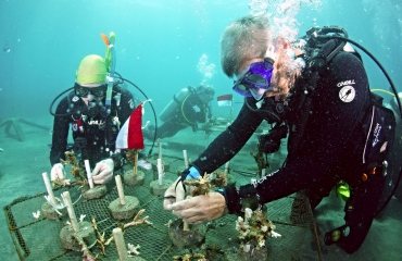 Nico van Gelderen en Yvonne Lagarde - De dag van SOLL Save Our Littoral Life