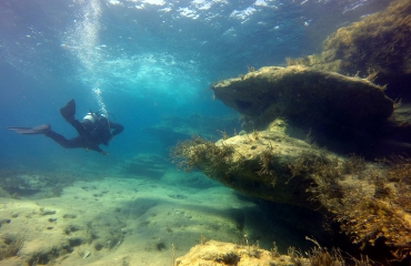 Hans van de Hee - Duiken bij Coral Bay (Cyprus)